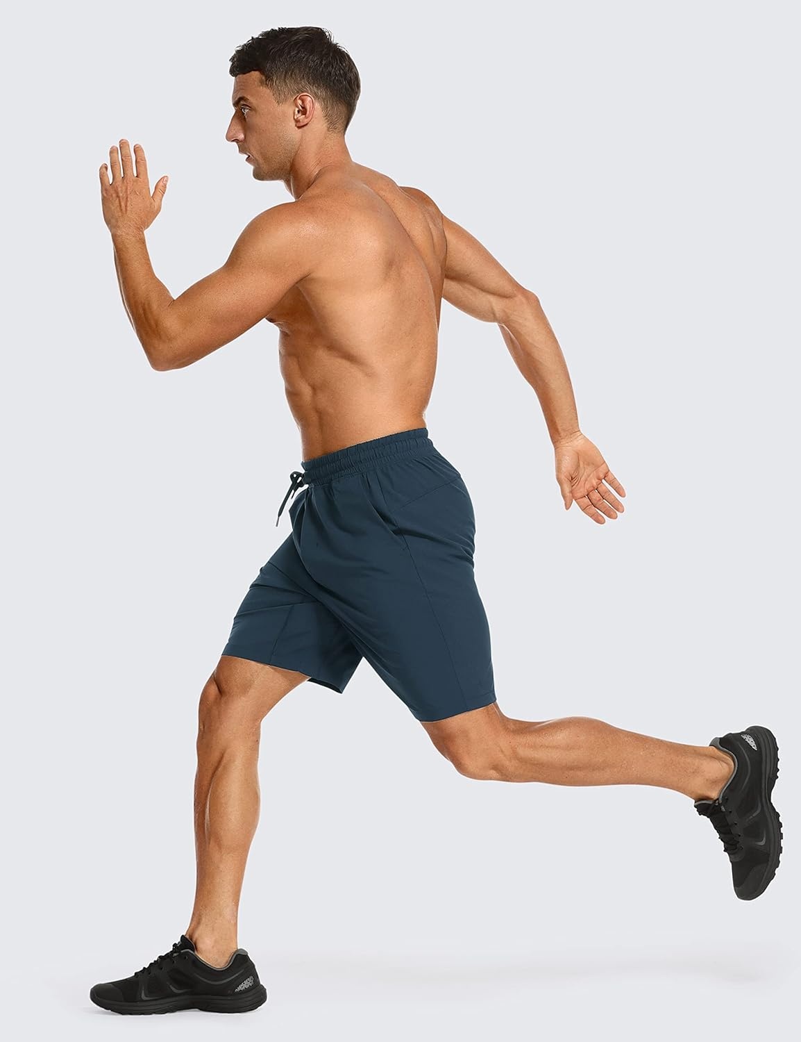 image:imageCRZ YOGA Mens Linerless Workout Shorts 7 Quick Dry for Running Sports Athletic Gym with PocketsStelindigo