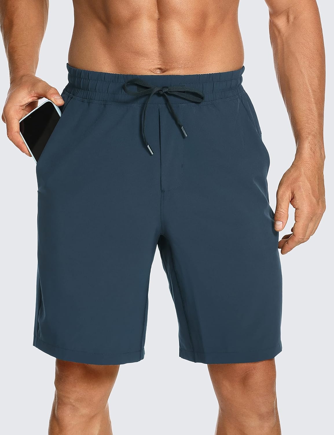 image:imageCRZ YOGA Mens Linerless Workout Shorts 7 Quick Dry for Running Sports Athletic Gym with PocketsStelindigo