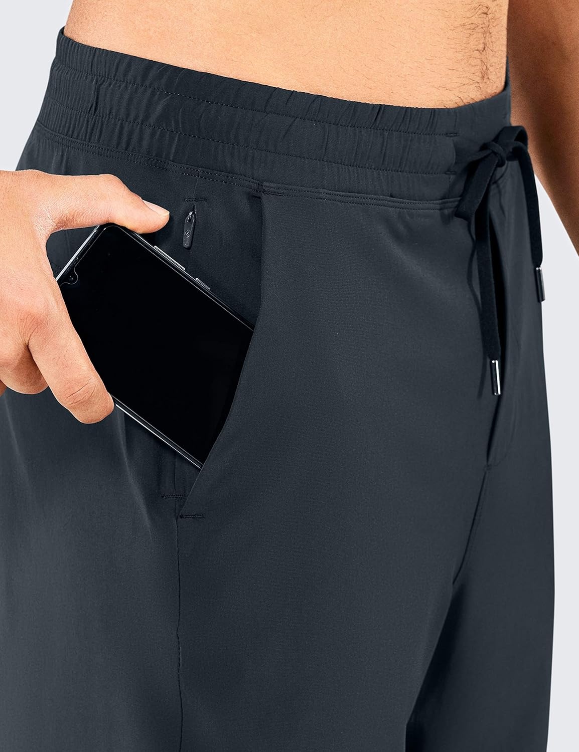 image:imageCRZ YOGA Mens Linerless Workout Shorts 7 Quick Dry for Running Sports Athletic Gym with PocketsTrue Navy