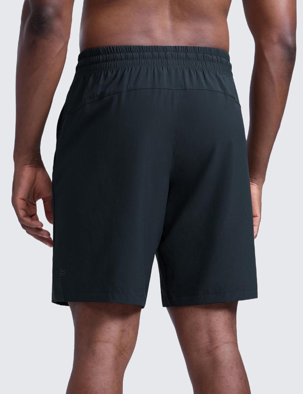 image:imageCRZ YOGA Mens Linerless Workout Shorts 9 Quick Dry for Running Sports Athletic Gym with PocketsTrue Navy