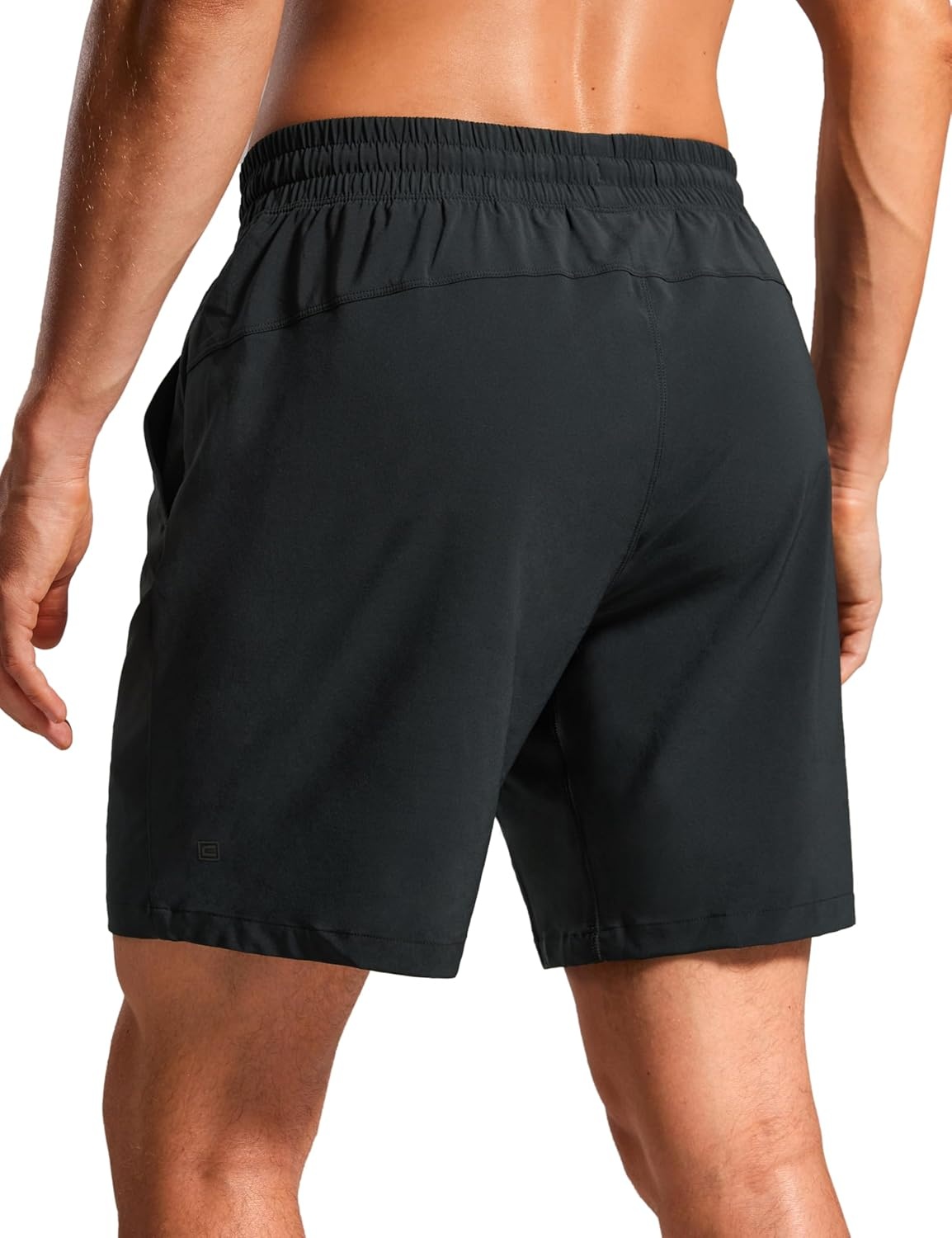 image:imageCRZ YOGA Mens Swim Trunks 57 Mesh Liner Quick Dry Beach Sports Casual Swimwear Shorts with PocketsBlack