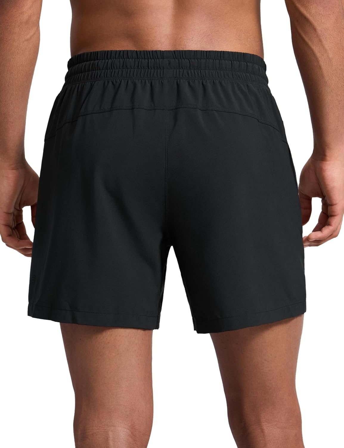 image:imageCRZ YOGA Mens Swim Trunks 57 Mesh Liner Quick Dry Beach Sports Casual Swimwear Shorts with PocketsBlack