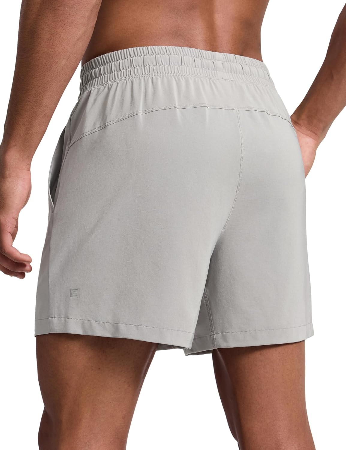 image:imageCRZ YOGA Mens Swim Trunks 57 Mesh Liner Quick Dry Beach Sports Casual Swimwear Shorts with PocketsDark Chrome