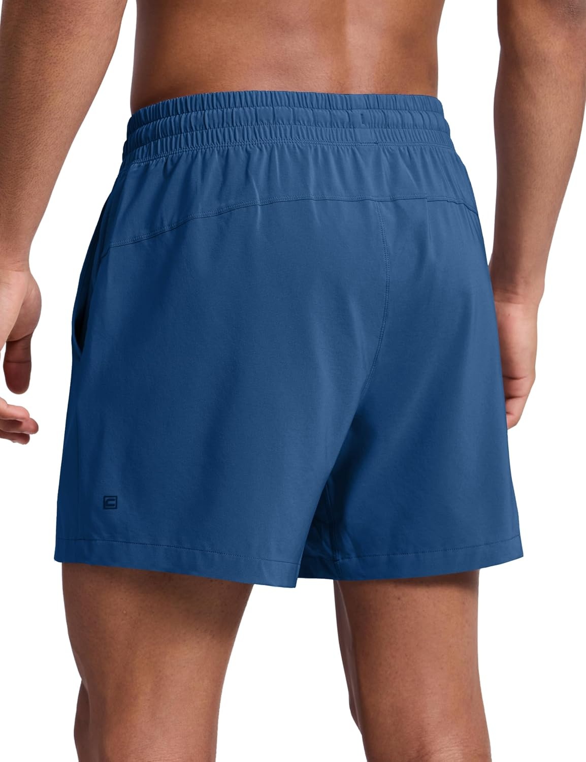 image:imageCRZ YOGA Mens Swim Trunks 57 Mesh Liner Quick Dry Beach Sports Casual Swimwear Shorts with PocketsFrench Navy