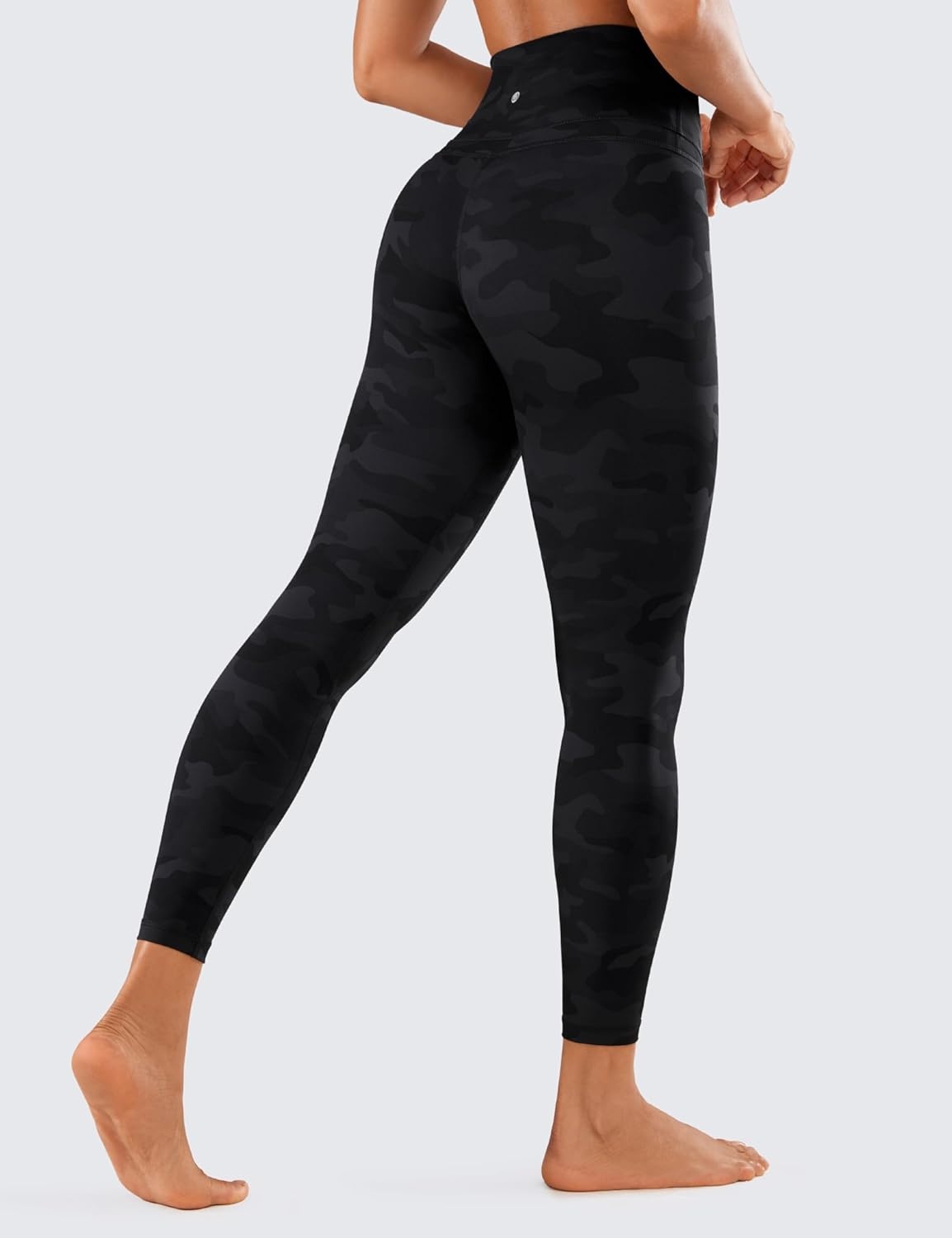 image:imageCRZ YOGA Naked Feeling Workout Leggings 25 High Waist Yoga Training Tight Womens PantsDark Grey Camouflage