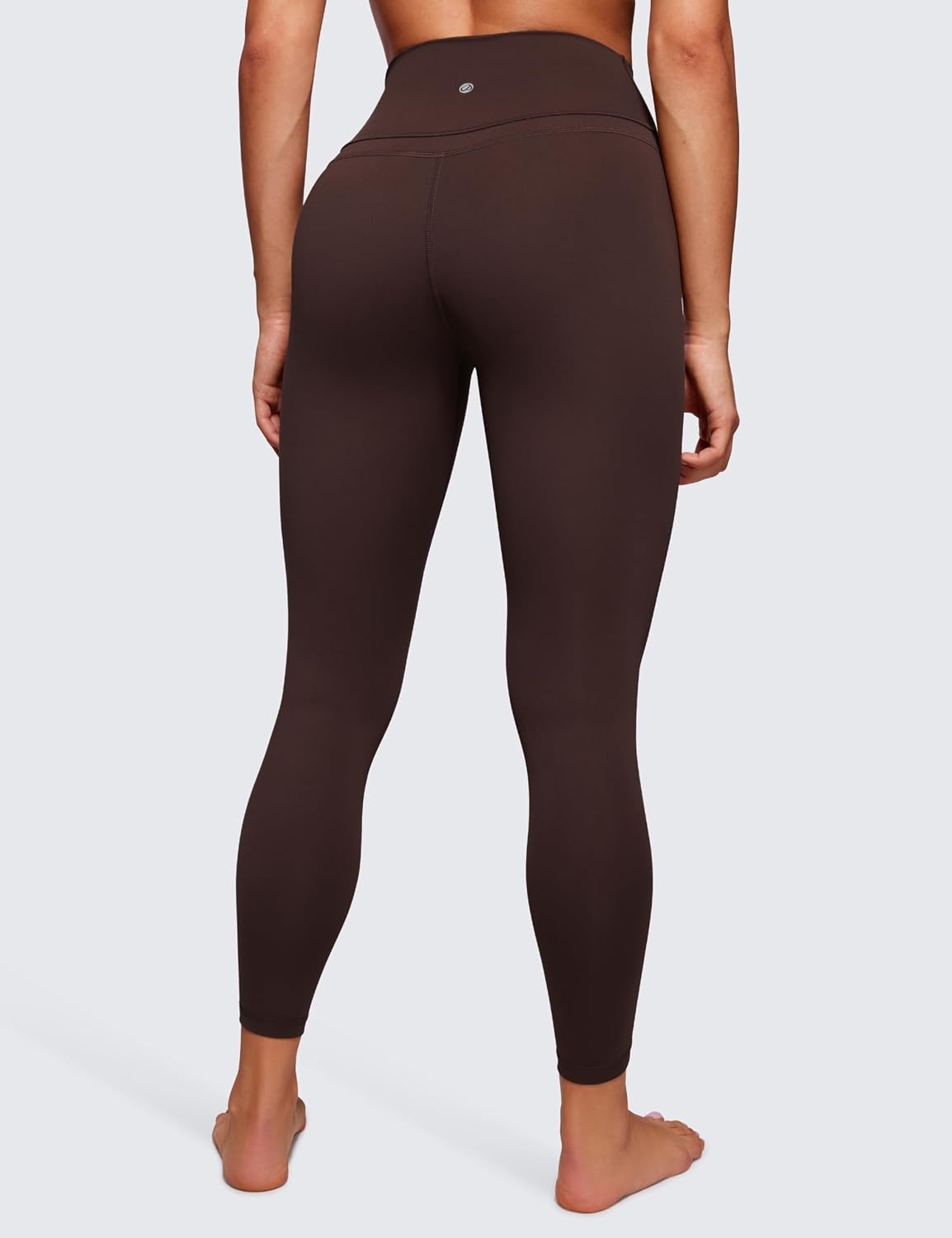 image:imageCRZ YOGA Naked Feeling Workout Leggings 25 High Waist Yoga Training Tight Womens PantsHot Fudge Brown