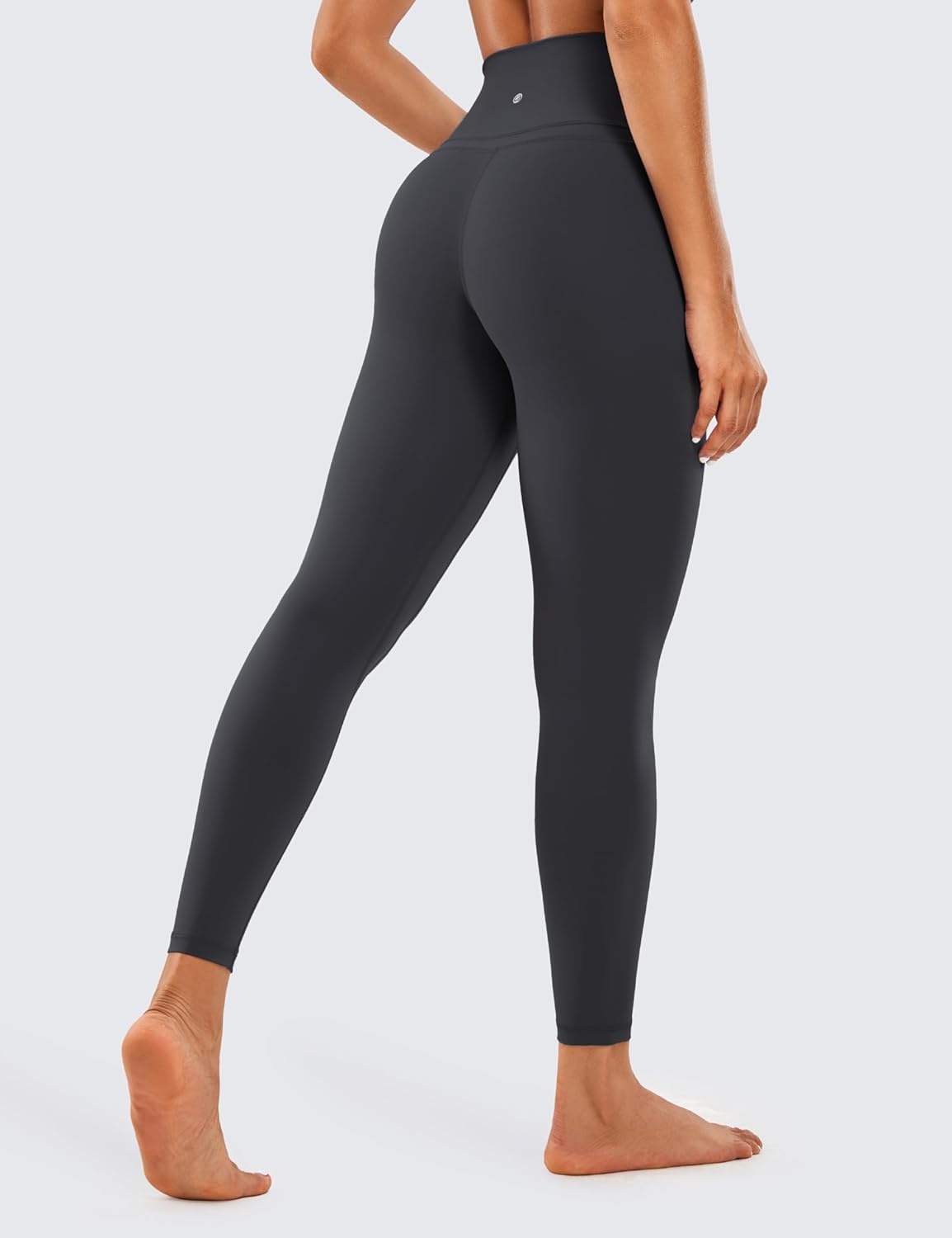 image:imageCRZ YOGA Naked Feeling Workout Leggings 25 High Waist Yoga Training Tight Womens PantsInk Gray