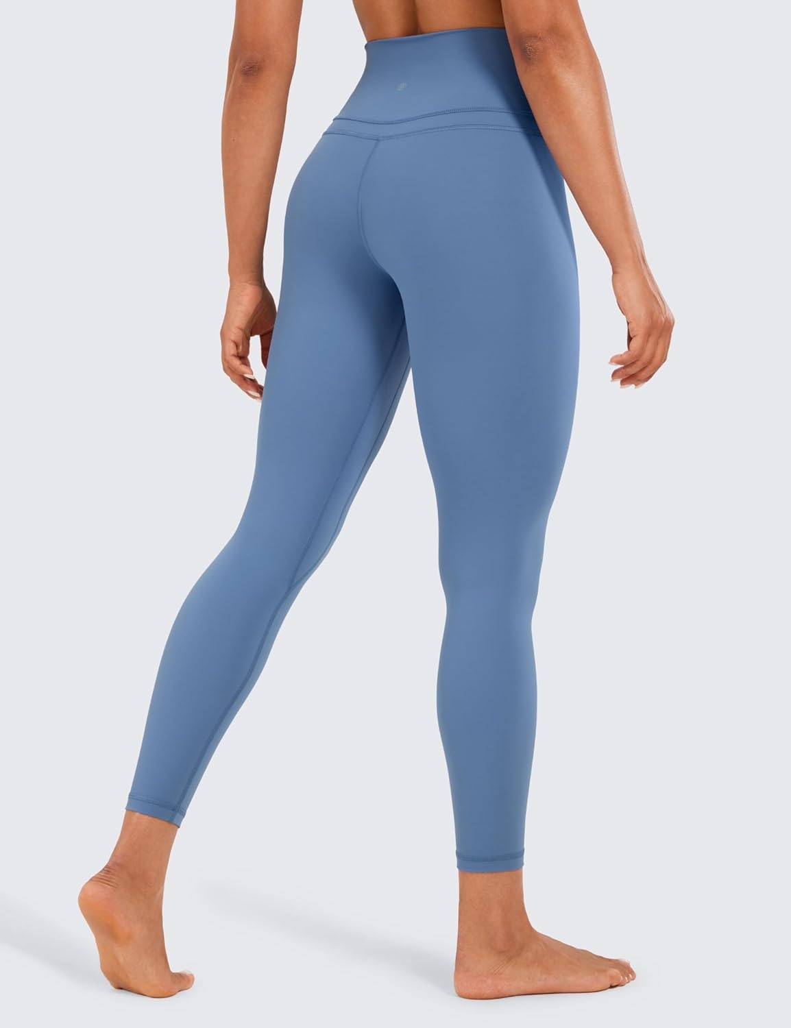 image:imageCRZ YOGA Naked Feeling Workout Leggings 25 High Waist Yoga Training Tight Womens PantsOasis Blue
