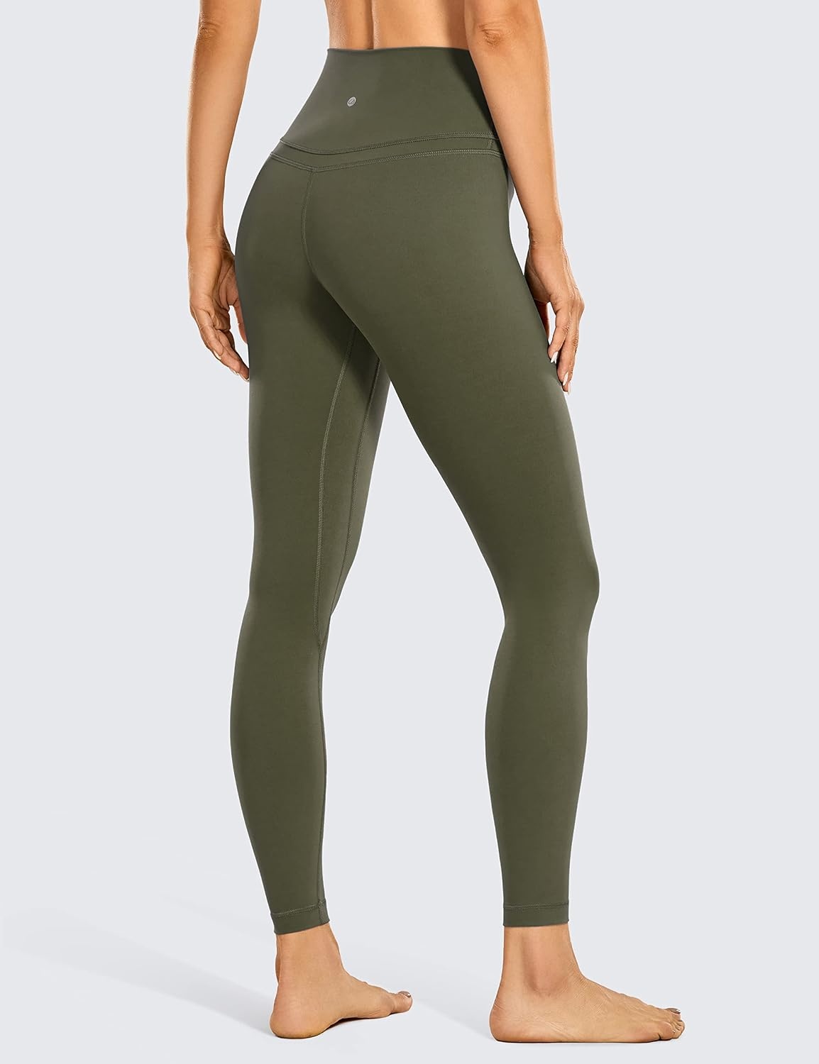 image:imageCRZ YOGA Naked Feeling Workout Leggings 25 High Waist Yoga Training Tight Womens PantsOlive Green