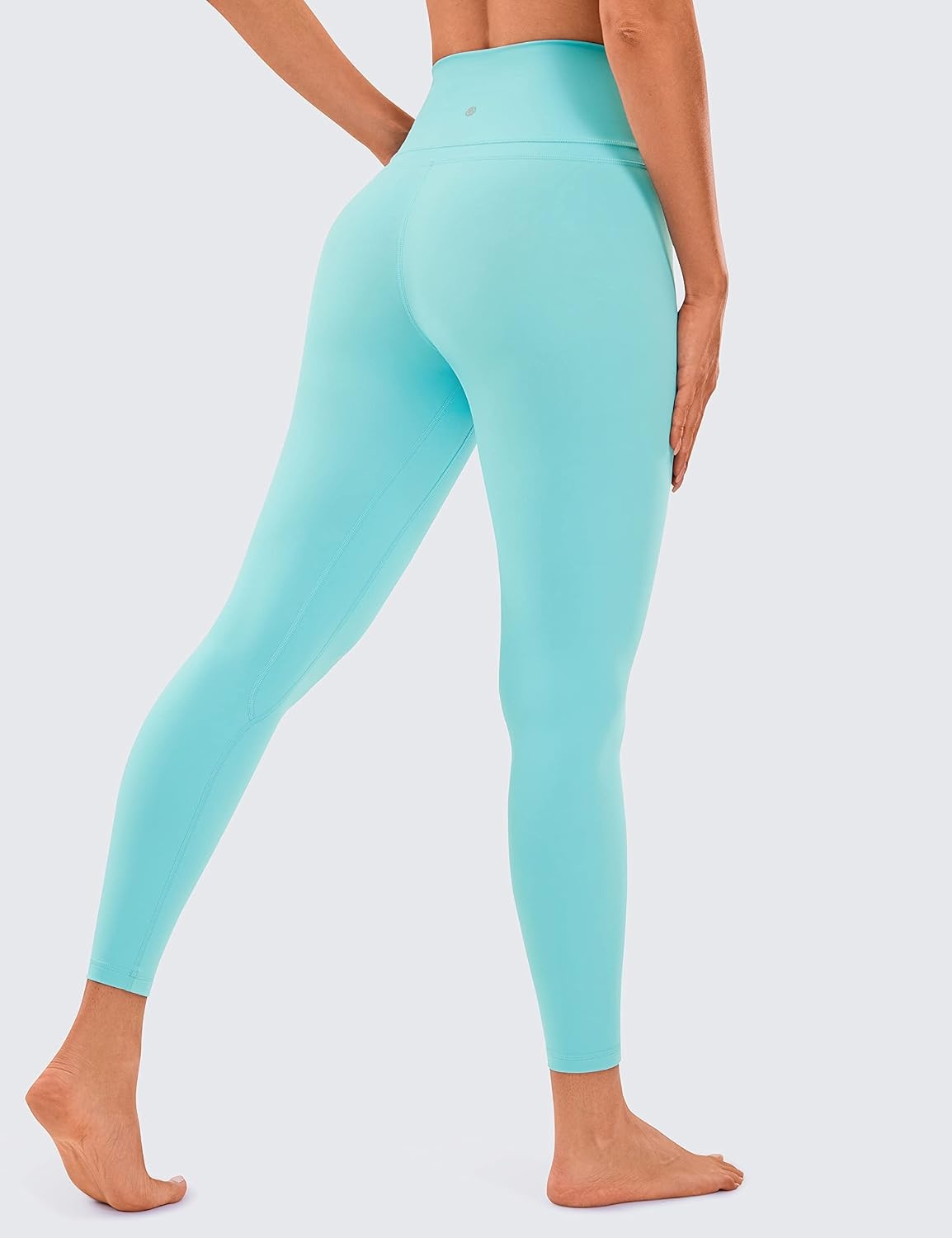 image:imageCRZ YOGA Naked Feeling Workout Leggings 25 High Waist Yoga Training Tight Womens PantsTurquoise
