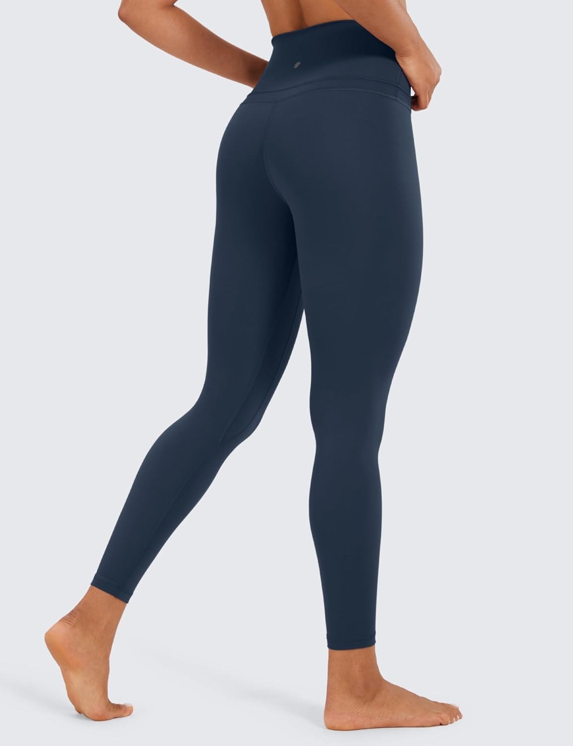 image:imageCRZ YOGA Naked Feeling Workout Leggings 25 High Waist Yoga Training Tight Womens PantsTwilight Blue