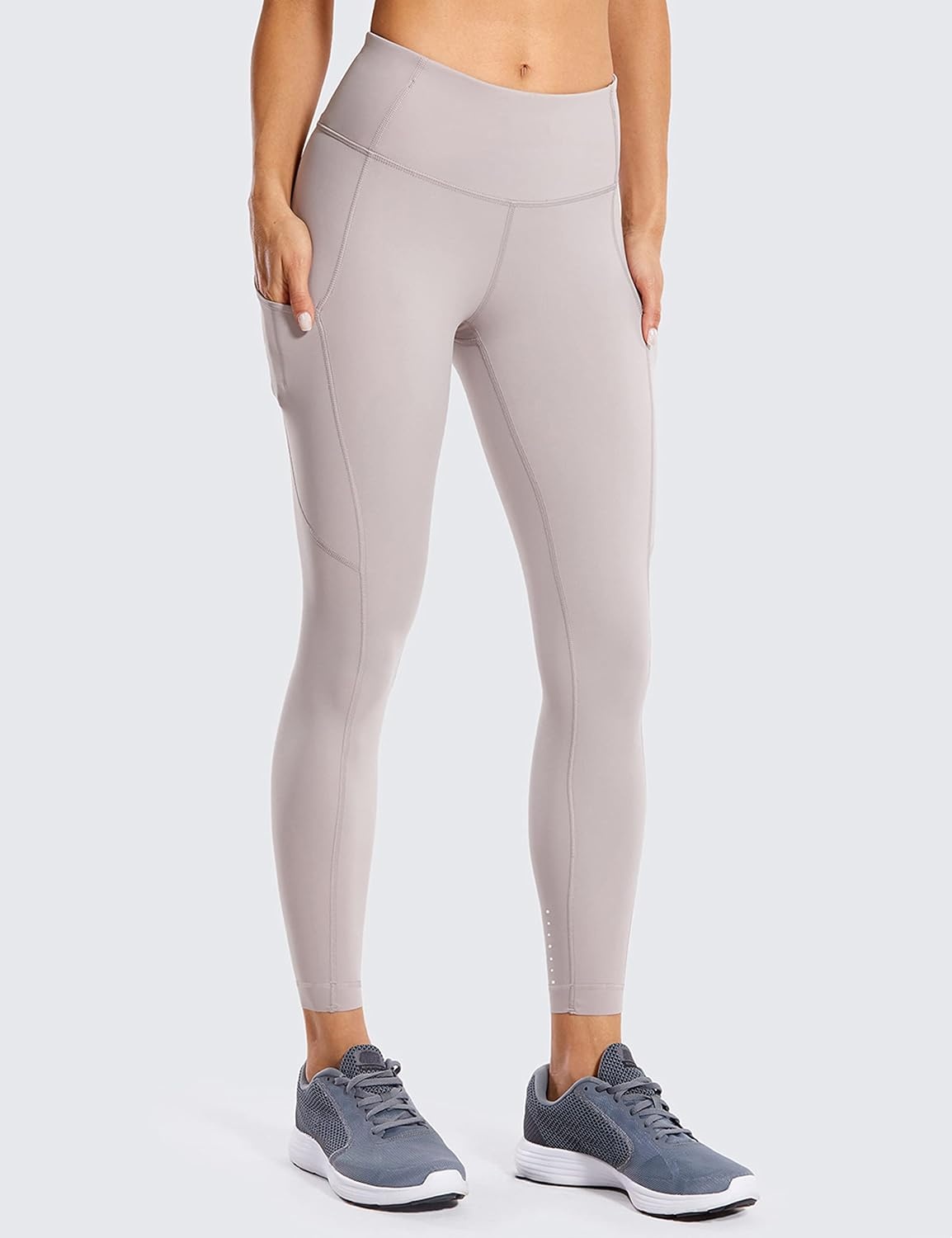 image:imageCRZ YOGA Naked Feeling Workout Leggings Pockets 25 High Waisted Womens Yoga Pants Running TightsMoonphase