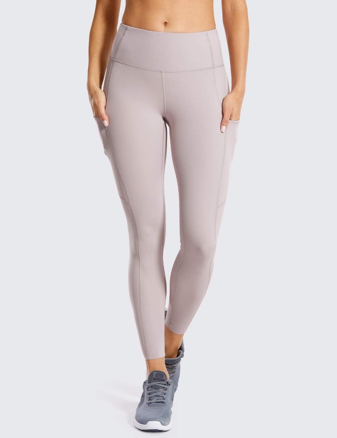image:imageCRZ YOGA Naked Feeling Workout Leggings Pockets 25 High Waisted Womens Yoga Pants Running TightsMoonphase