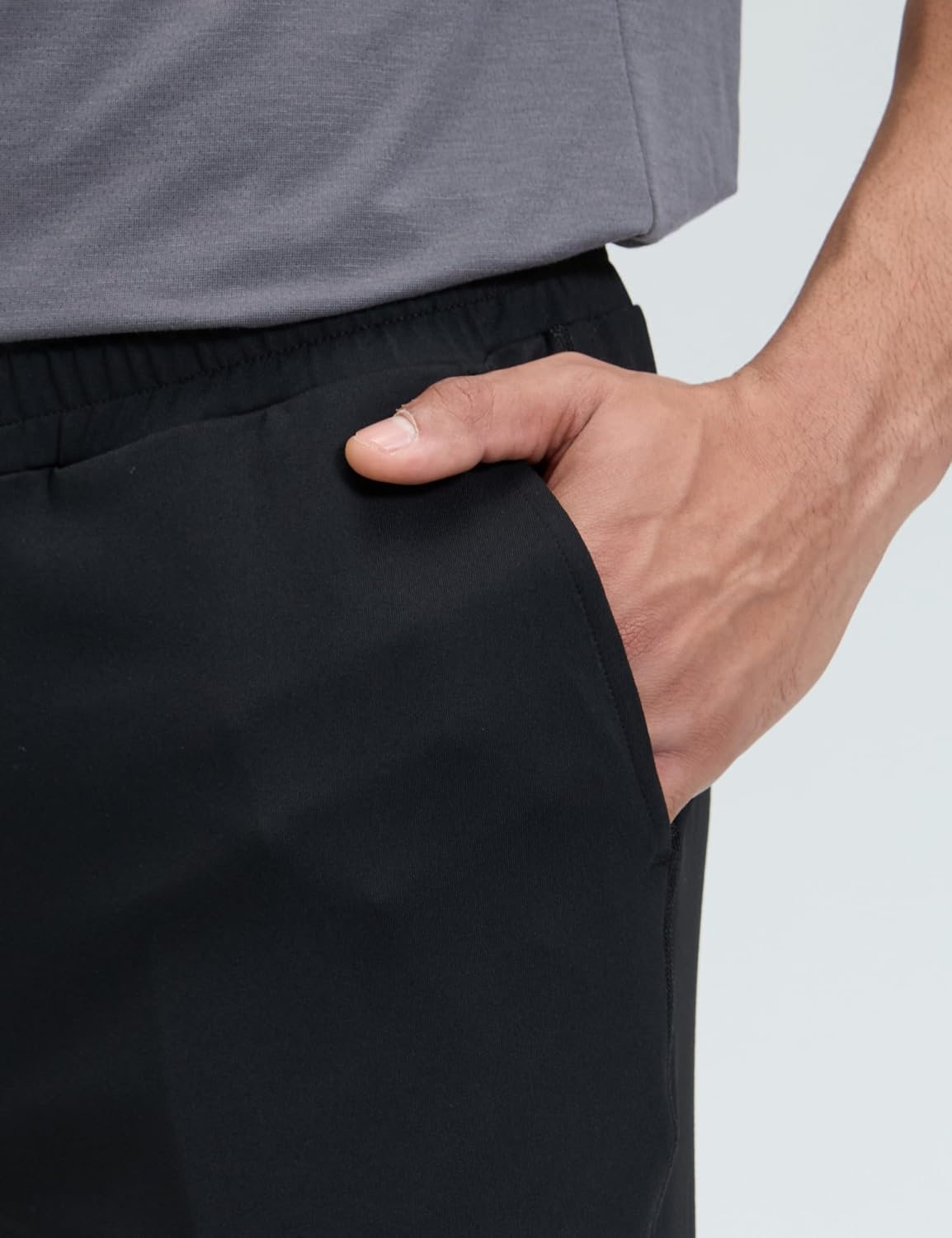 image:imageCRZ YOGA Performance Joggers for Men 29 Breathable SweatWicking Workout Athletic Casual Pants with PocketsBlack