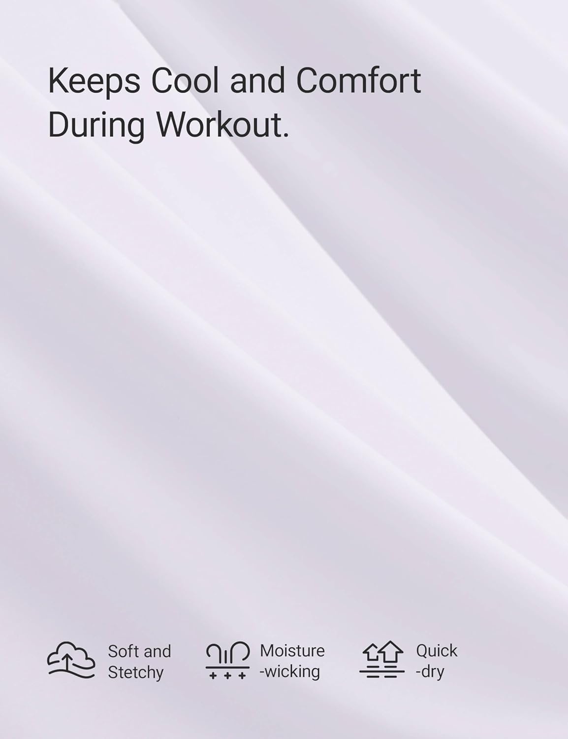 image:imageCRZ YOGA Quick Dry Workout Tops for Women Hip Length Athletic Running Gym Yoga Short Sleeve Shirts Crewneck Basic TeesWhite
