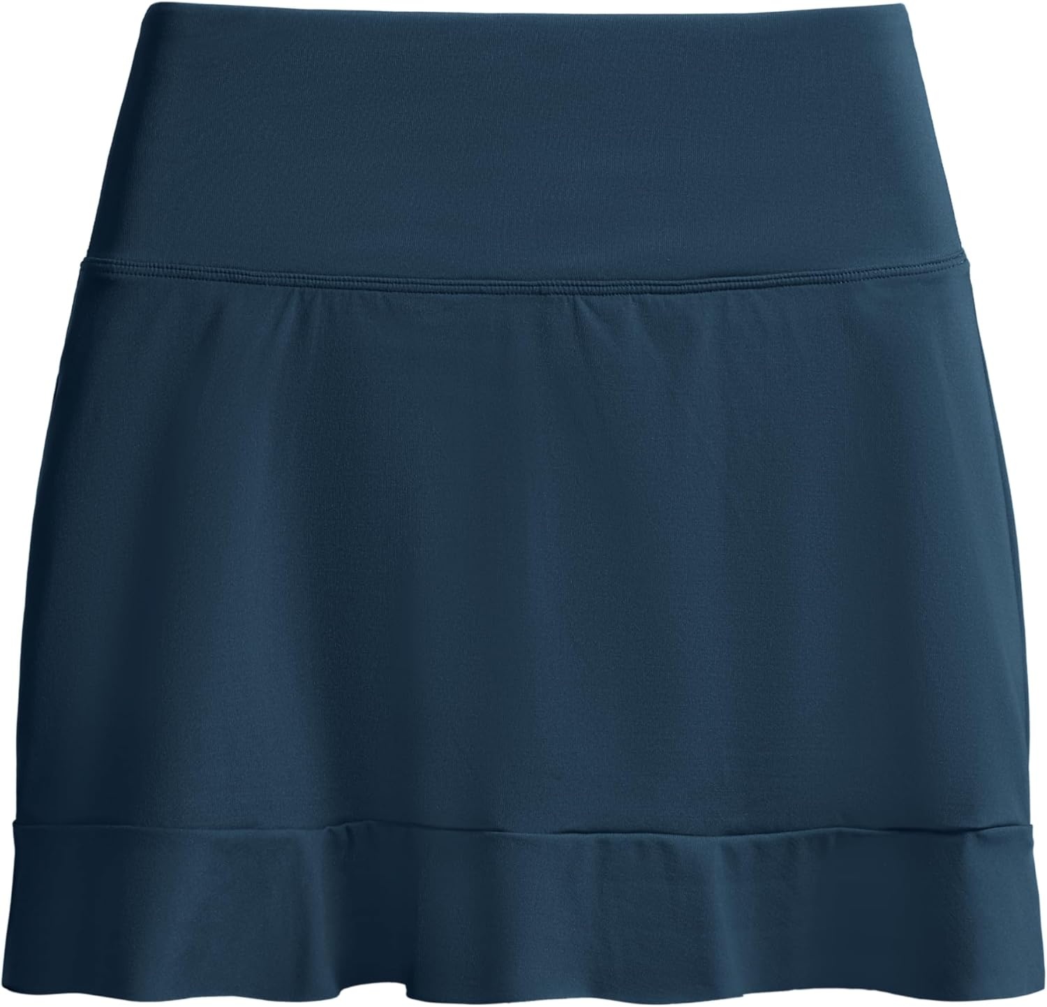 image:imageCRZ YOGA Ruffle Swim Skirt for Women High Waisted Tummy Control Bathing Suit Bikini Bottoms SkortsInsignia Blue