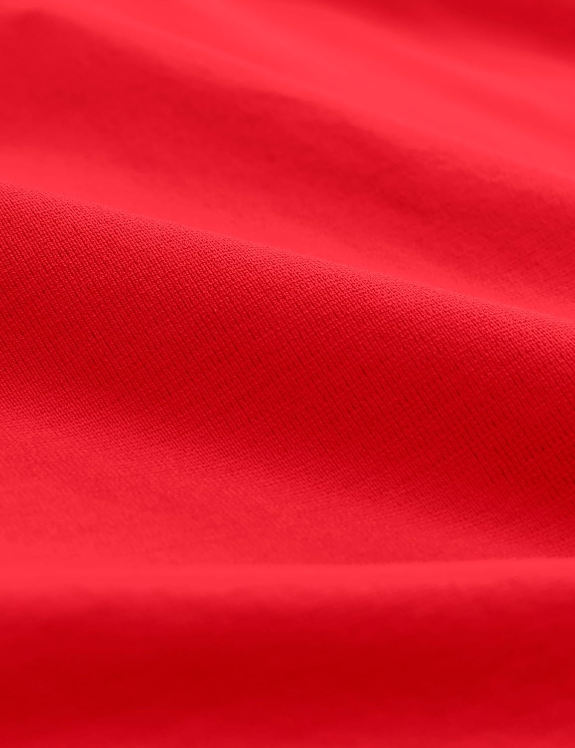 image:imageCRZ YOGA Seamless Crop Workout Tops for Women Athletic Running Gym Yoga Short Sleeve Shirts BasicDeep Red