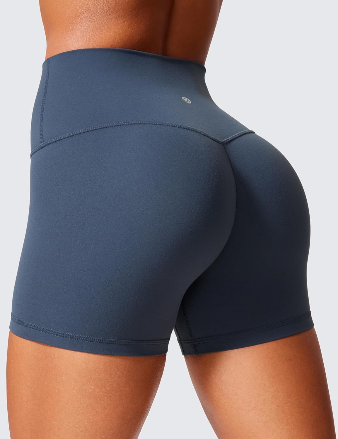 image:imageCRZ YOGA Secretsculpt Butterlift Biker Shorts 4 No Front Seam High Waisted Womens Workout Gym Booty Scrunch ButtStelindigo