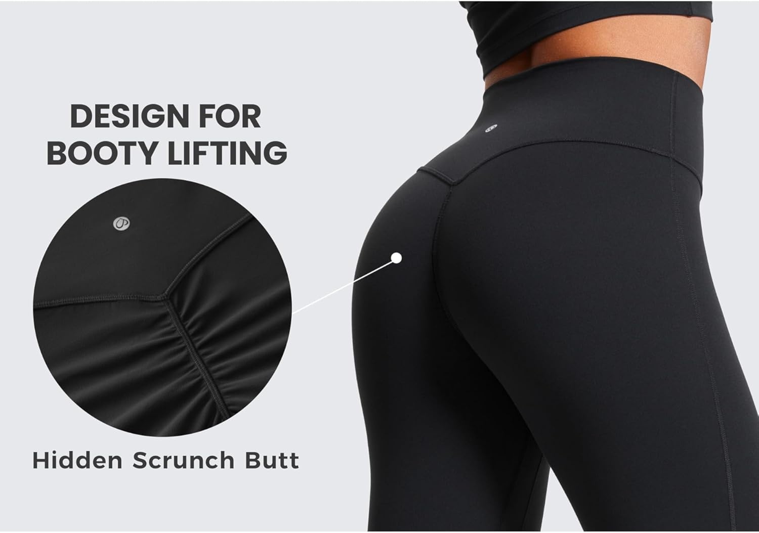 image:imageCRZ YOGA Secretsculpt Butterlift Flare Leggings 31 No Front Seam High Waist Bootcut Yoga Pants Booty Scrunch ButtBlack