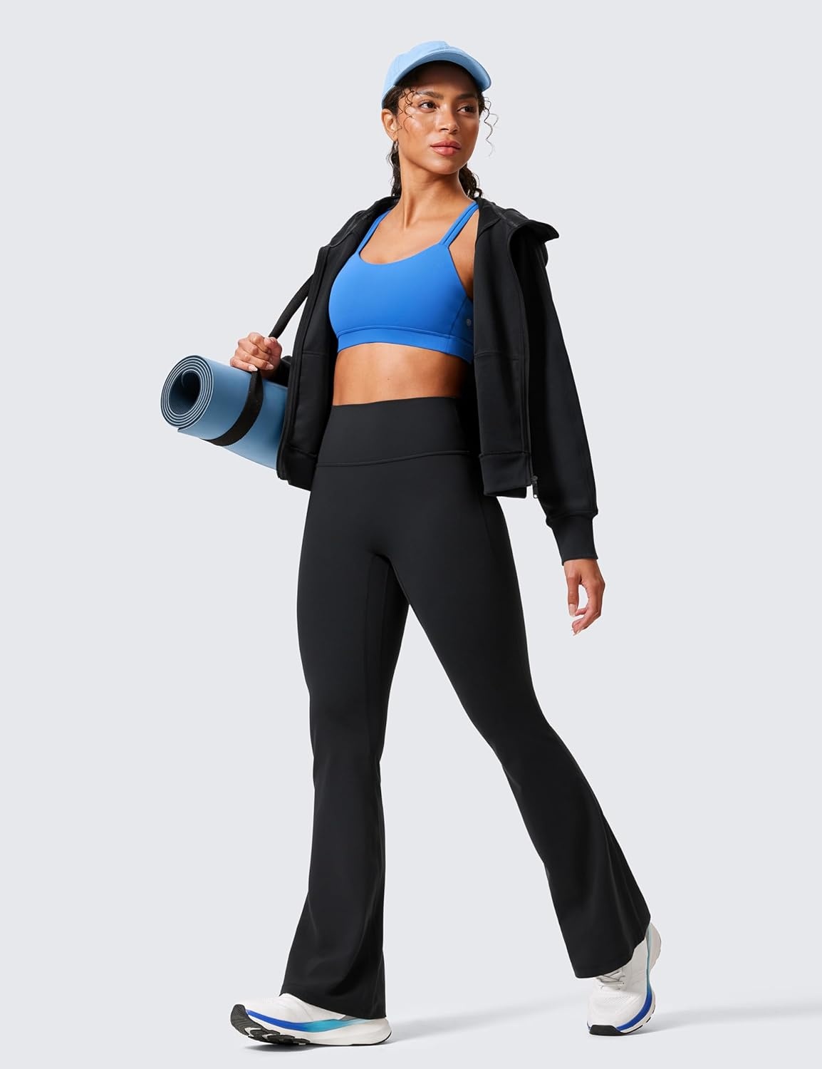 image:imageCRZ YOGA Secretsculpt Butterlift Flare Leggings 31 No Front Seam High Waist Bootcut Yoga Pants Booty Scrunch ButtBlack