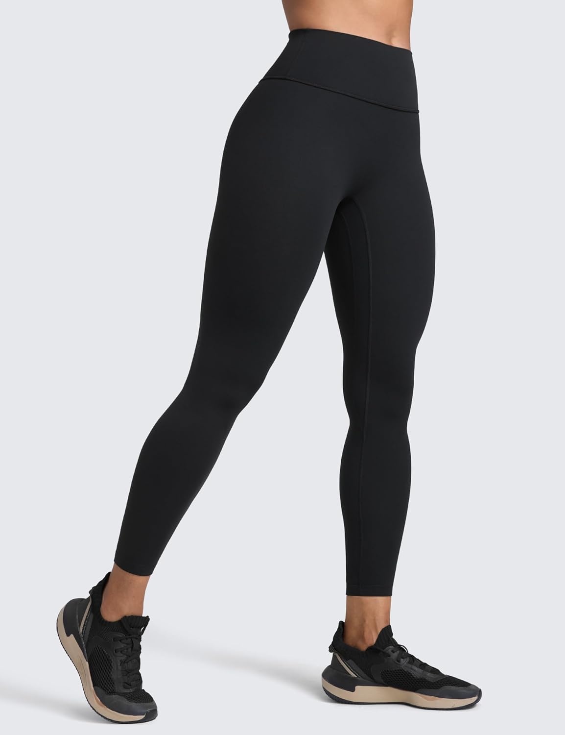 image:imageCRZ YOGA Secretsculpt Butterlift Workout Leggings 25 No Front Seam High Waisted Womens Yoga Pants Booty Scrunch ButtBlack