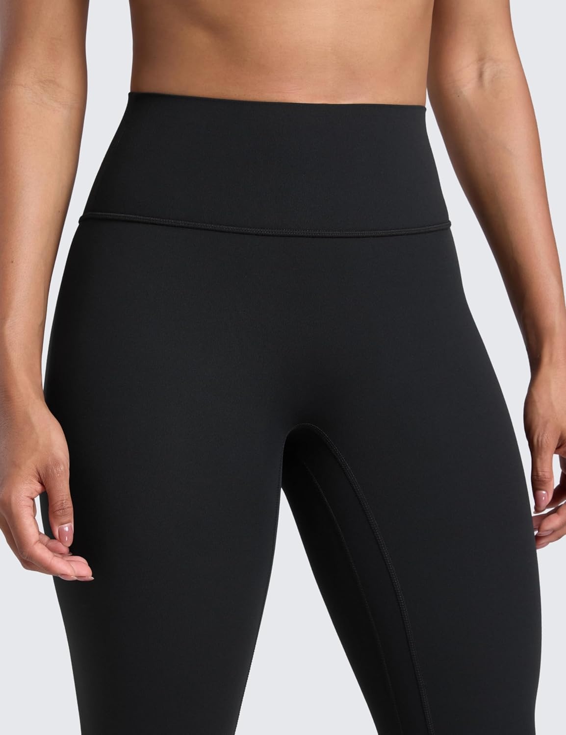 image:imageCRZ YOGA Secretsculpt Butterlift Workout Leggings 25 No Front Seam High Waisted Womens Yoga Pants Booty Scrunch ButtBlack