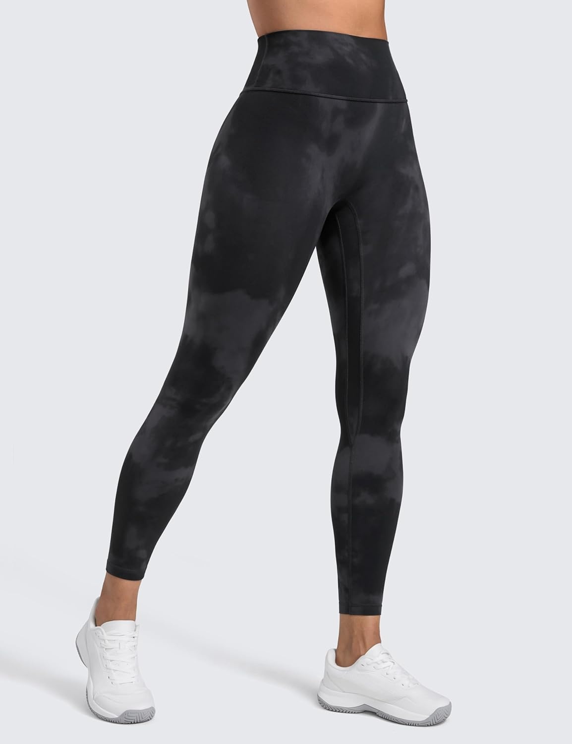 image:imageCRZ YOGA Secretsculpt Butterlift Workout Leggings 25 No Front Seam High Waisted Womens Yoga Pants Booty Scrunch ButtBlack Tie Dye Flowers