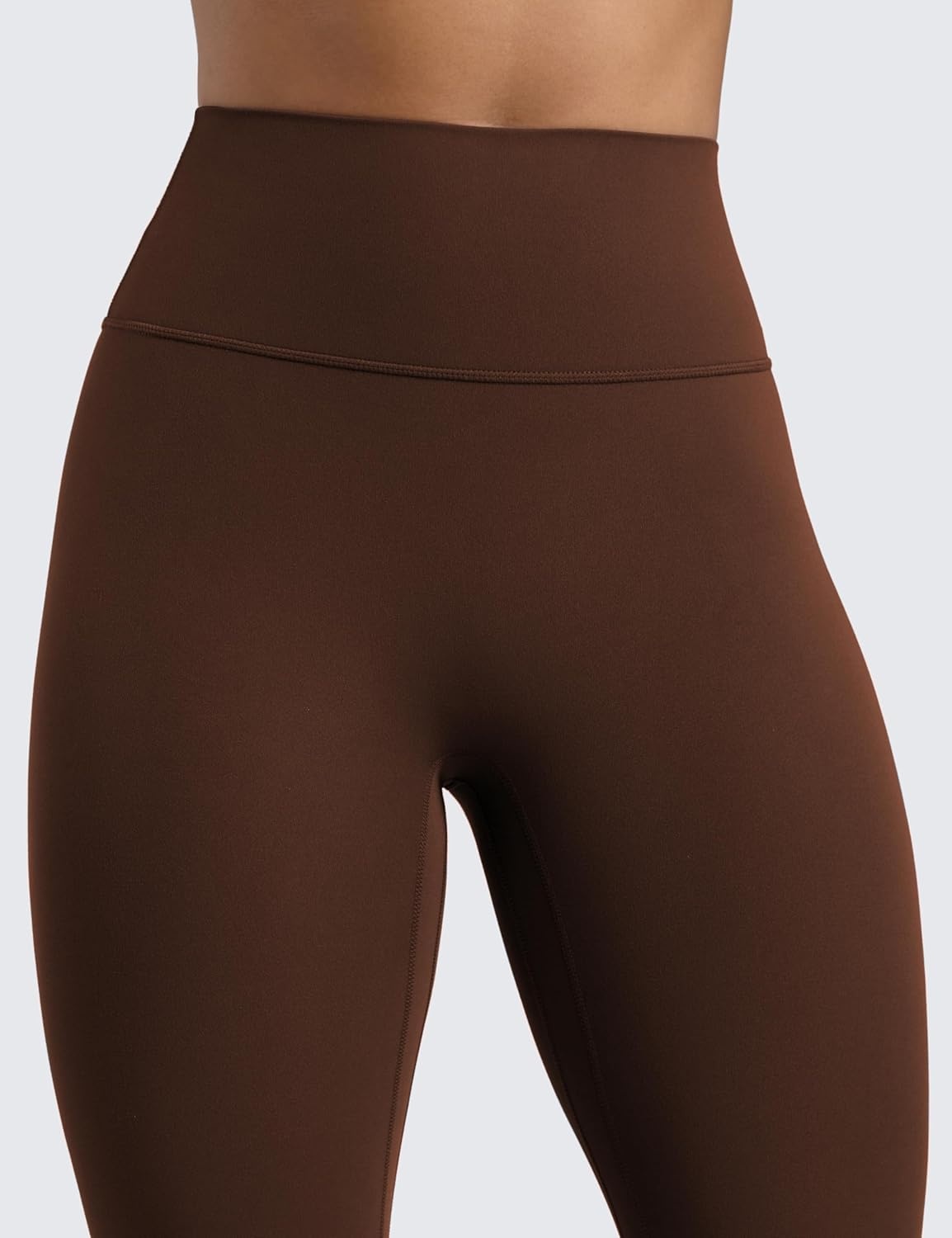 image:imageCRZ YOGA Secretsculpt Butterlift Workout Leggings 25 No Front Seam High Waisted Womens Yoga Pants Booty Scrunch ButtLava Brown