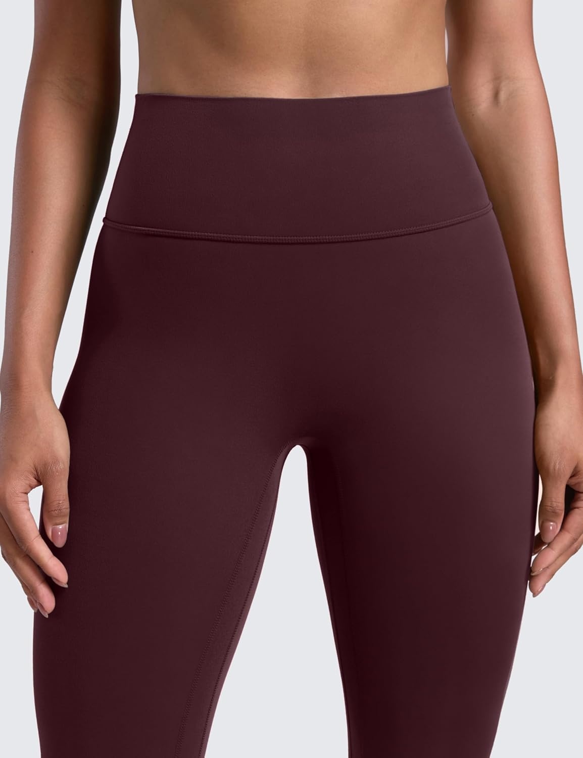 image:imageCRZ YOGA Secretsculpt Butterlift Workout Leggings 25 No Front Seam High Waisted Womens Yoga Pants Booty Scrunch ButtRipe Plum