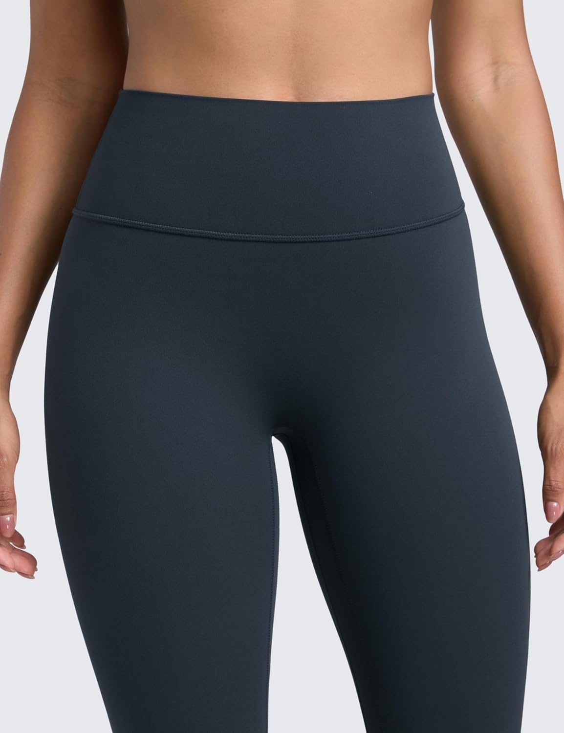 image:imageCRZ YOGA Secretsculpt Butterlift Workout Leggings 25 No Front Seam High Waisted Womens Yoga Pants Booty Scrunch ButtTrue Navy