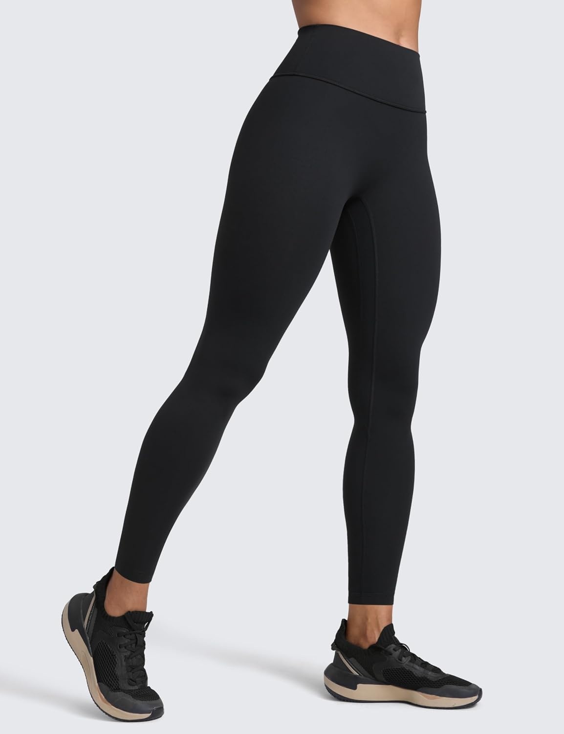 image:imageCRZ YOGA Secretsculpt Butterlift Workout Leggings 28 No Front Seam High Waisted Womens Yoga Pants Booty Scrunch ButtBlack