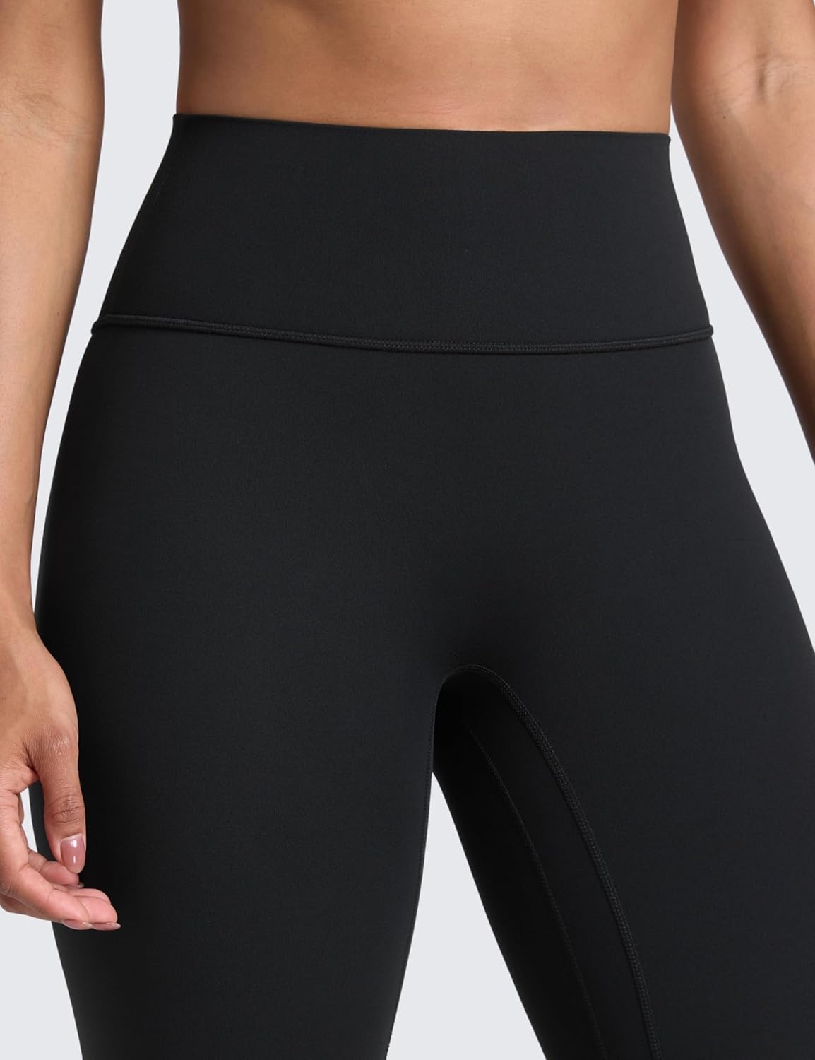 image:imageCRZ YOGA Secretsculpt Butterlift Workout Leggings 28 No Front Seam High Waisted Womens Yoga Pants Booty Scrunch ButtBlack