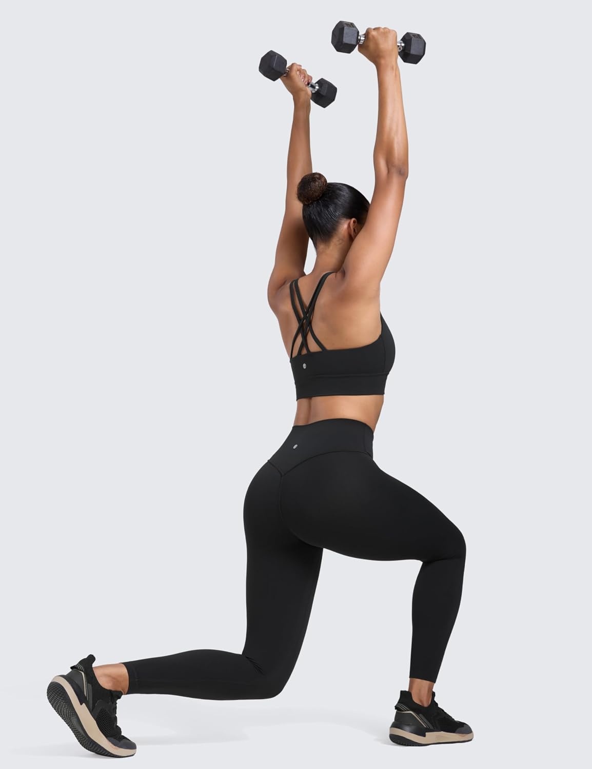 image:imageCRZ YOGA Secretsculpt Butterlift Workout Leggings 28 No Front Seam High Waisted Womens Yoga Pants Booty Scrunch ButtBlack