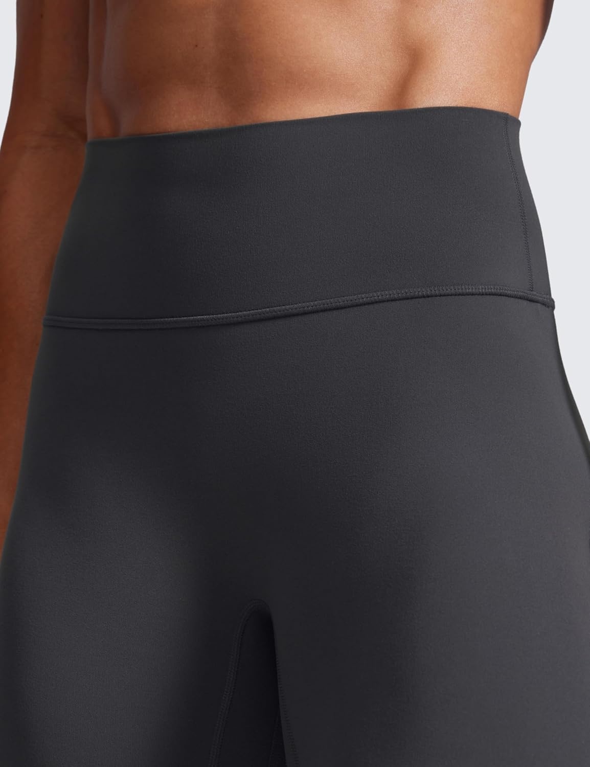 image:imageCRZ YOGA Secretsculpt Butterlift Workout Leggings 28 No Front Seam High Waisted Womens Yoga Pants Booty Scrunch ButtMysterious Grey
