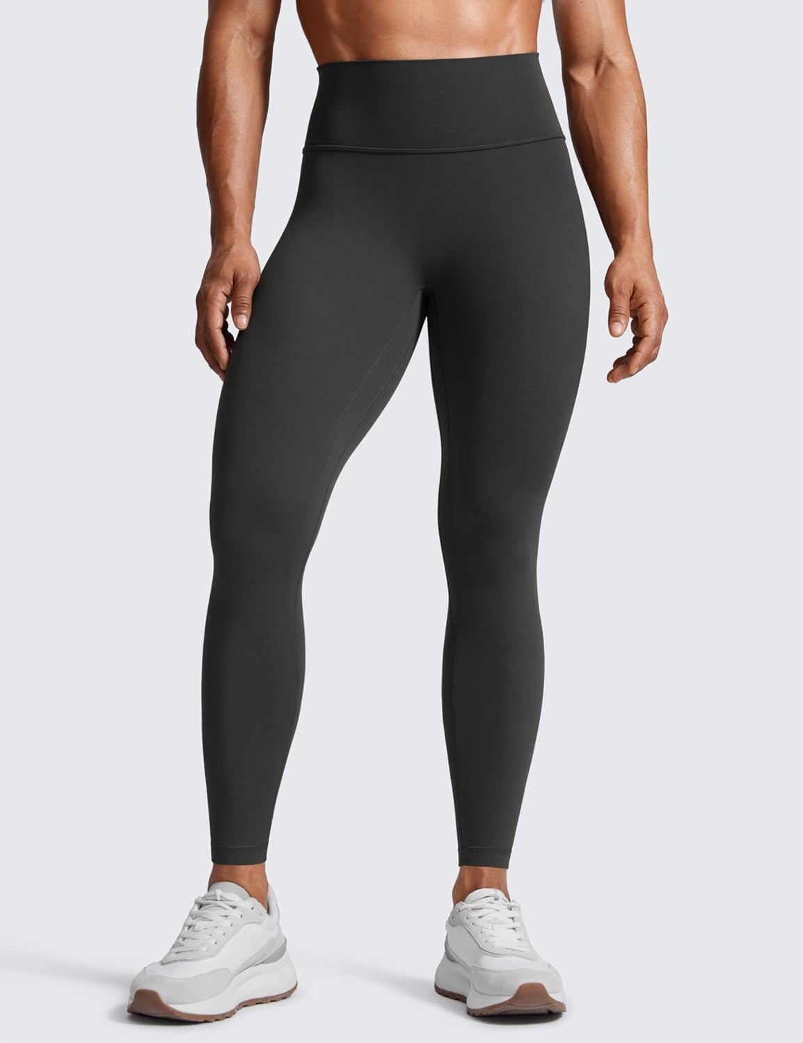 image:imageCRZ YOGA Secretsculpt Butterlift Workout Leggings 28 No Front Seam High Waisted Womens Yoga Pants Booty Scrunch ButtMysterious Grey
