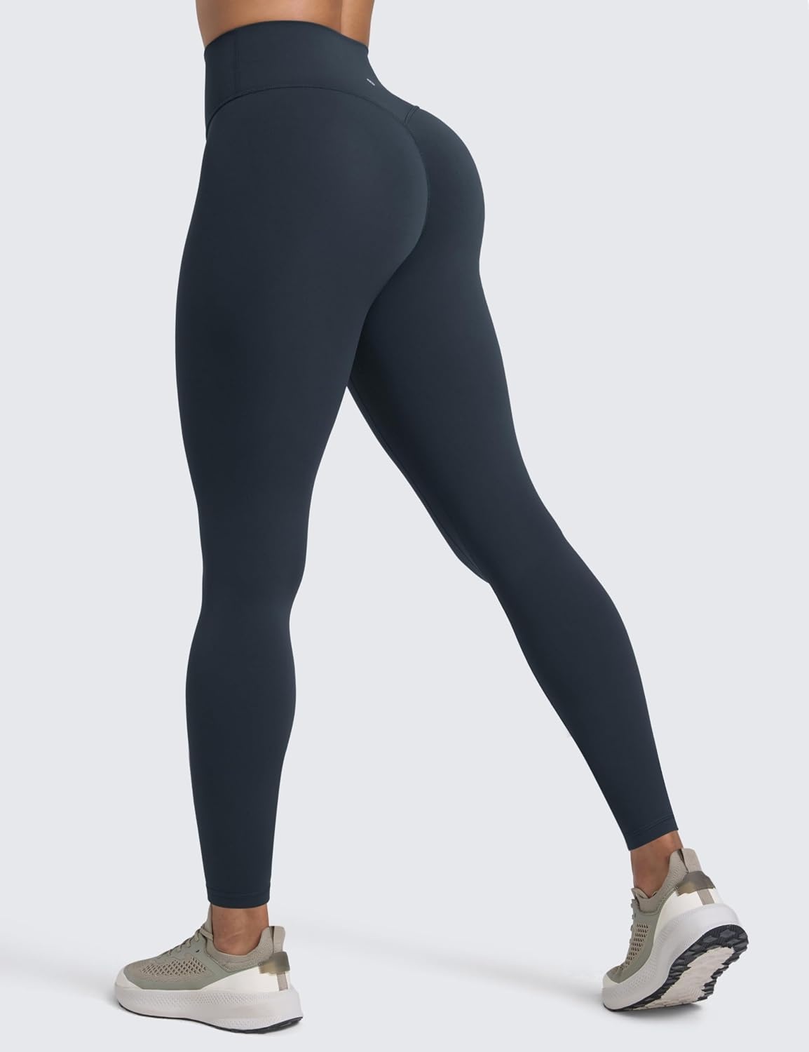 image:imageCRZ YOGA Secretsculpt Butterlift Workout Leggings 28 No Front Seam High Waisted Womens Yoga Pants Booty Scrunch ButtTrue Navy