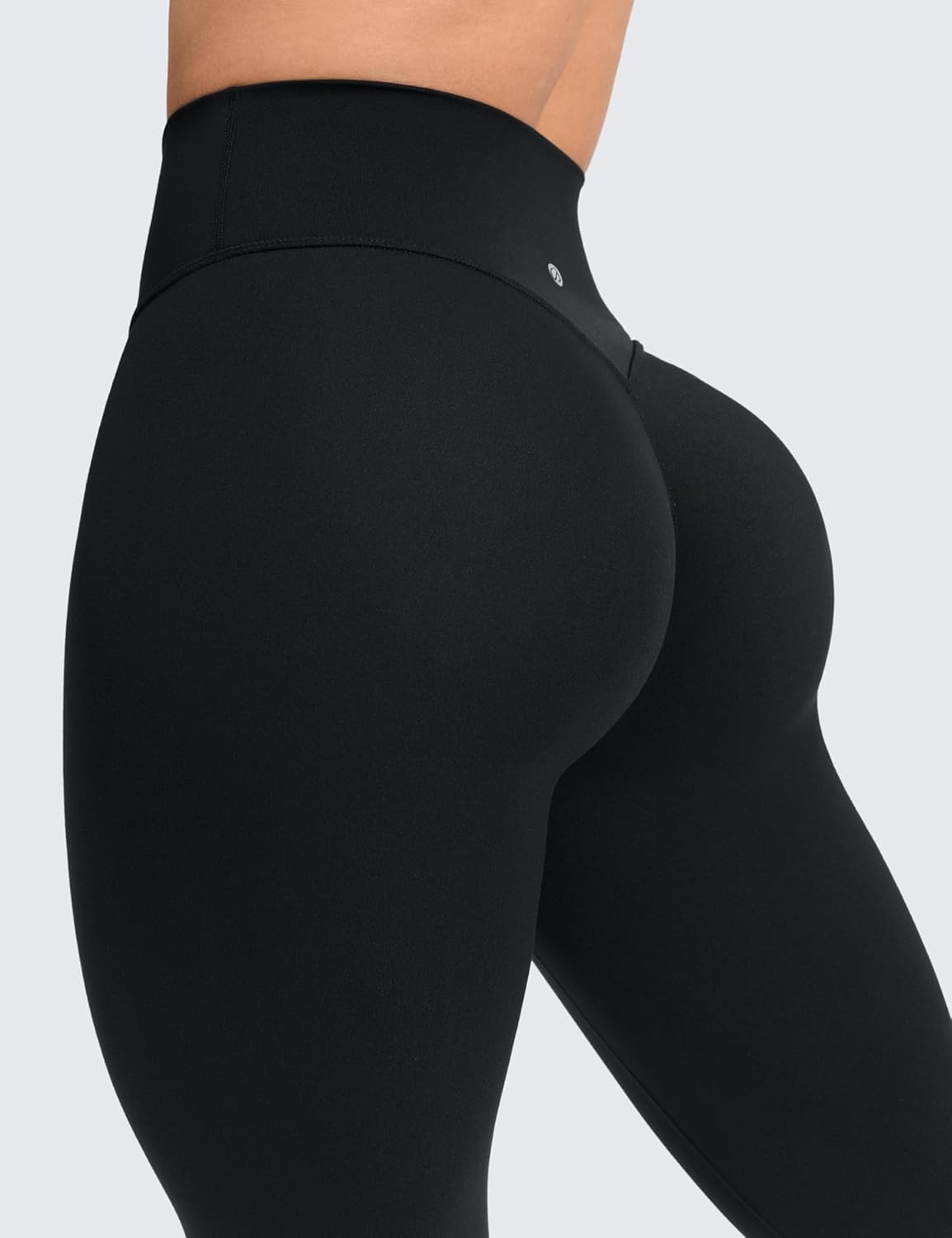 image:imageCRZ YOGA Secretsculpt Minor No Front Seam Leggings 25 Softretch High Waisted Womens Yoga Pants Buttery Soft Booty LiftingBlack