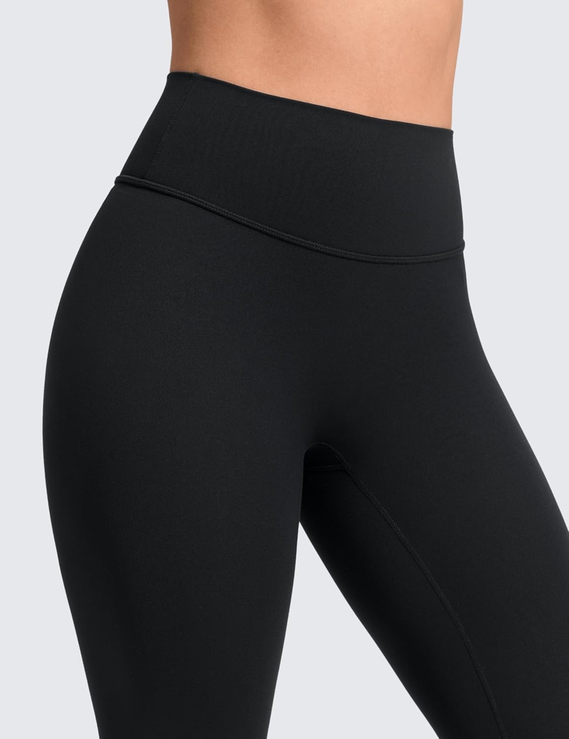 image:imageCRZ YOGA Secretsculpt Minor No Front Seam Leggings 25 Softretch High Waisted Womens Yoga Pants Buttery Soft Booty LiftingBlack
