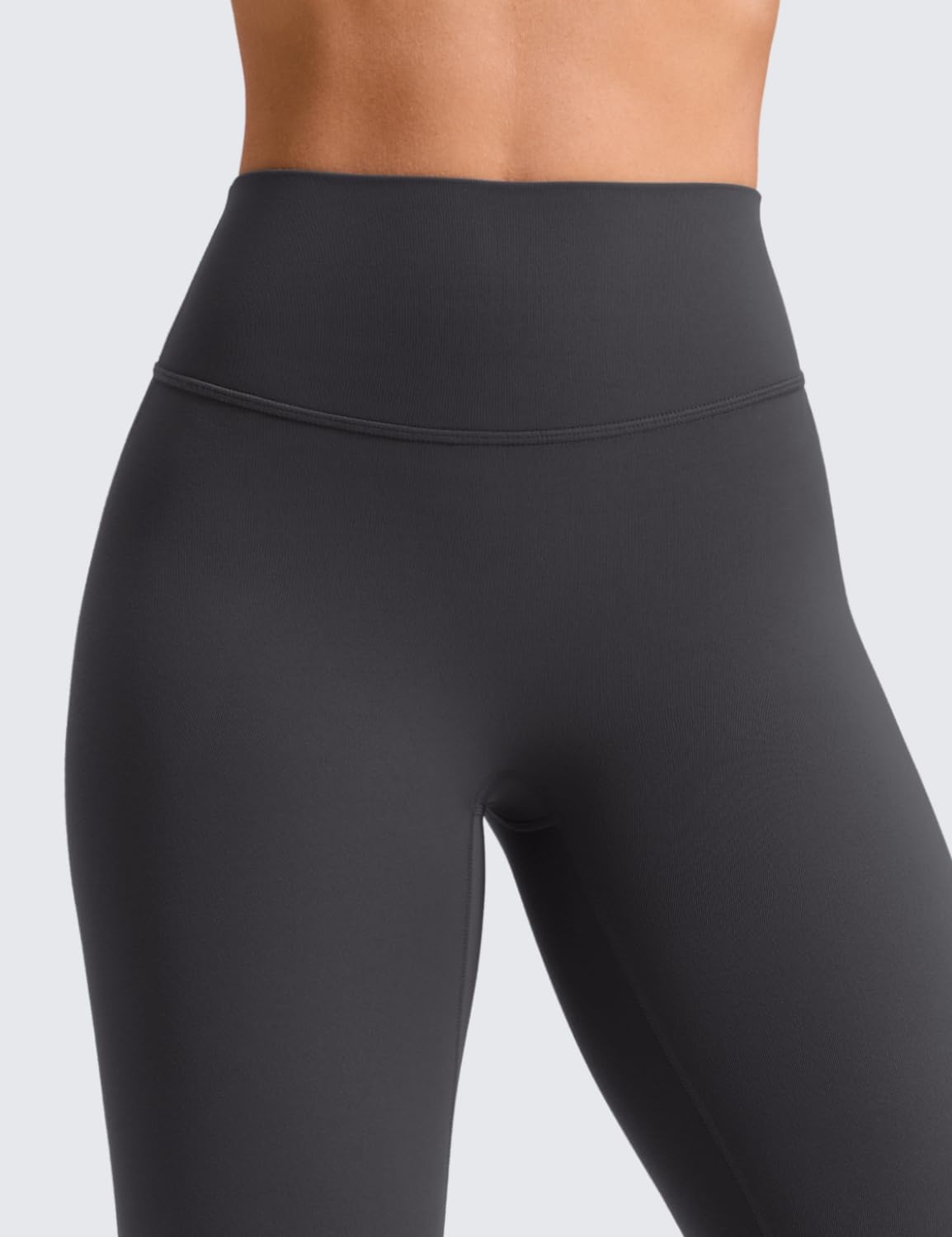 image:imageCRZ YOGA Secretsculpt Minor No Front Seam Leggings 25 Softretch High Waisted Womens Yoga Pants Buttery Soft Booty LiftingMysterious Grey