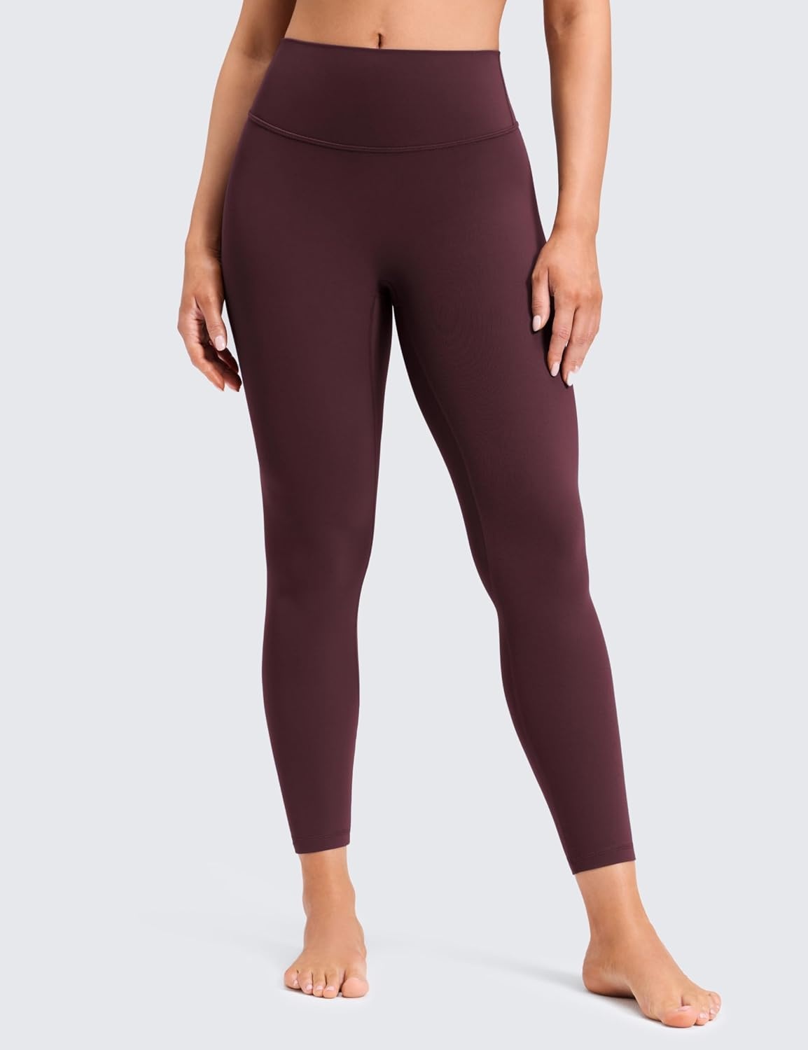 image:imageCRZ YOGA Secretsculpt Minor No Front Seam Leggings 25 Softretch High Waisted Womens Yoga Pants Buttery Soft Booty LiftingRipe Plum