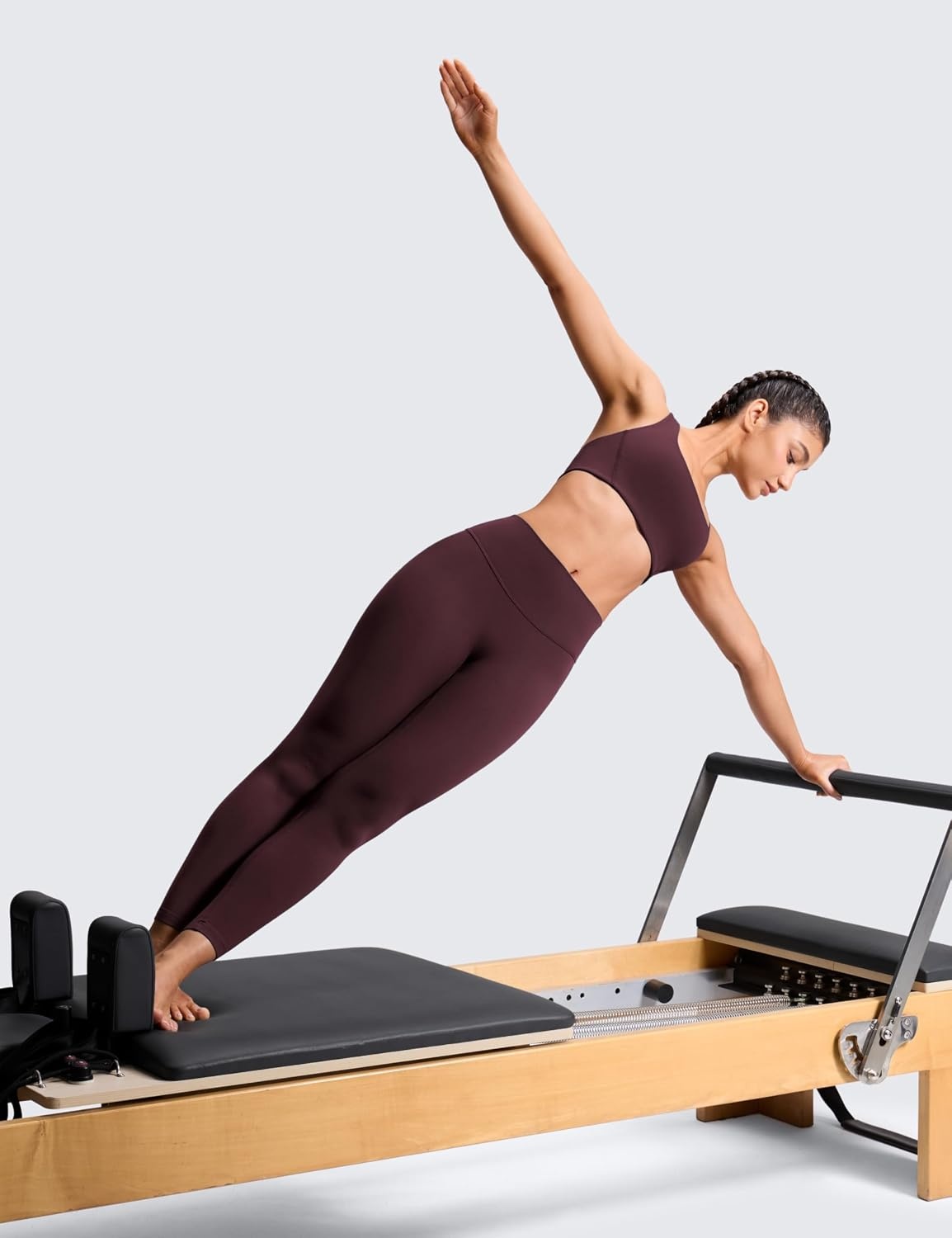 image:imageCRZ YOGA Secretsculpt Minor No Front Seam Leggings 25 Softretch High Waisted Womens Yoga Pants Buttery Soft Booty LiftingRipe Plum