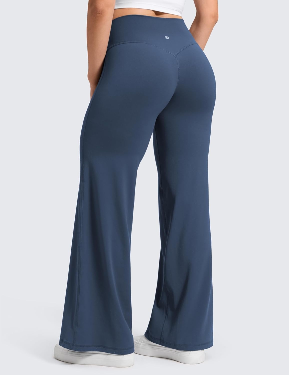 image:imageCRZ YOGA Softretch No Front Seam Wide Leg Pants 28 30 32 for Women High Waist Yoga Lounge Buttery Soft Comfy CasualStelindigo