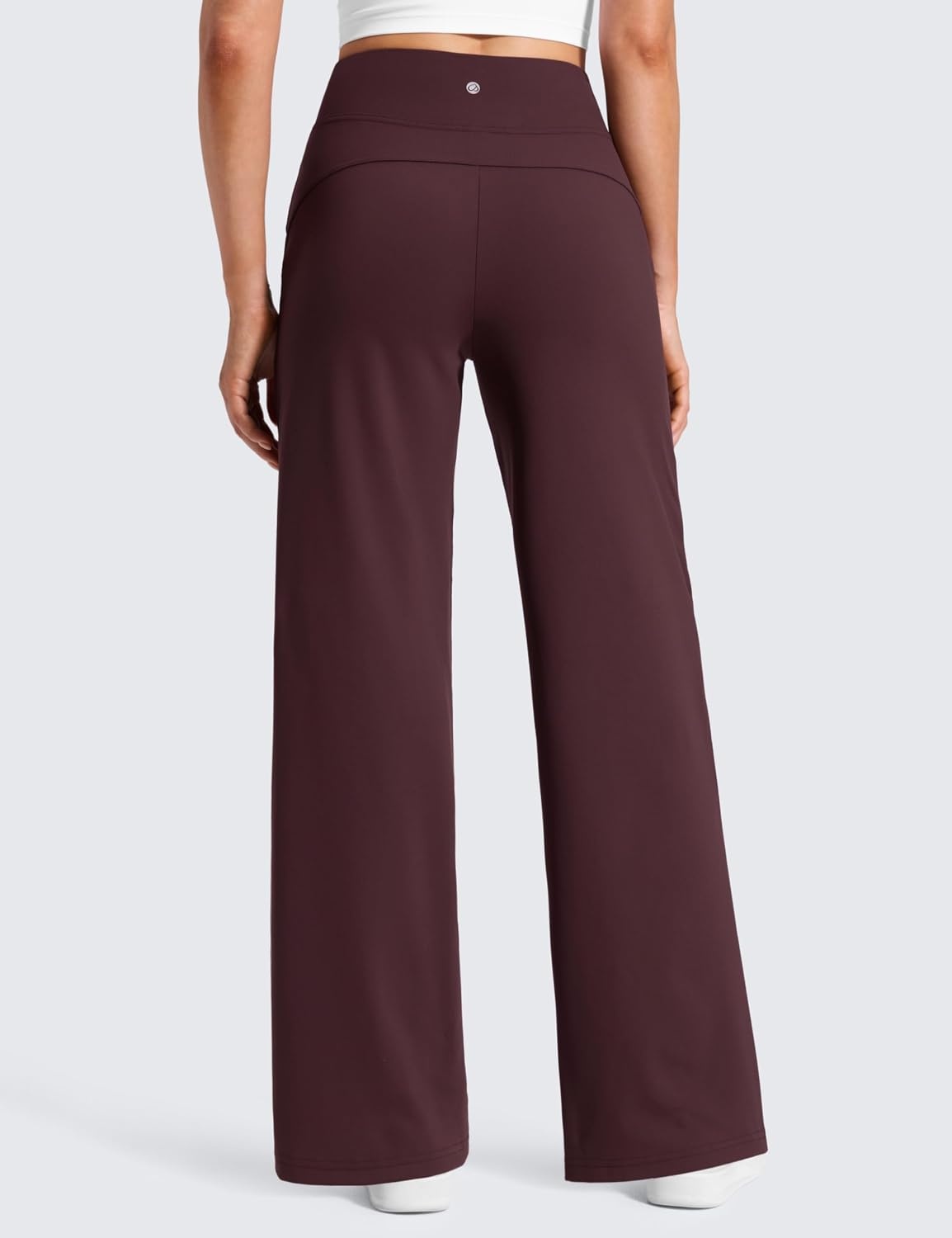 image:imageCRZ YOGA Wide Leg Yoga Pants Pockets 30 High Waisted Womens Sweatpants Lounge Dress Casual WorkRipe Plum