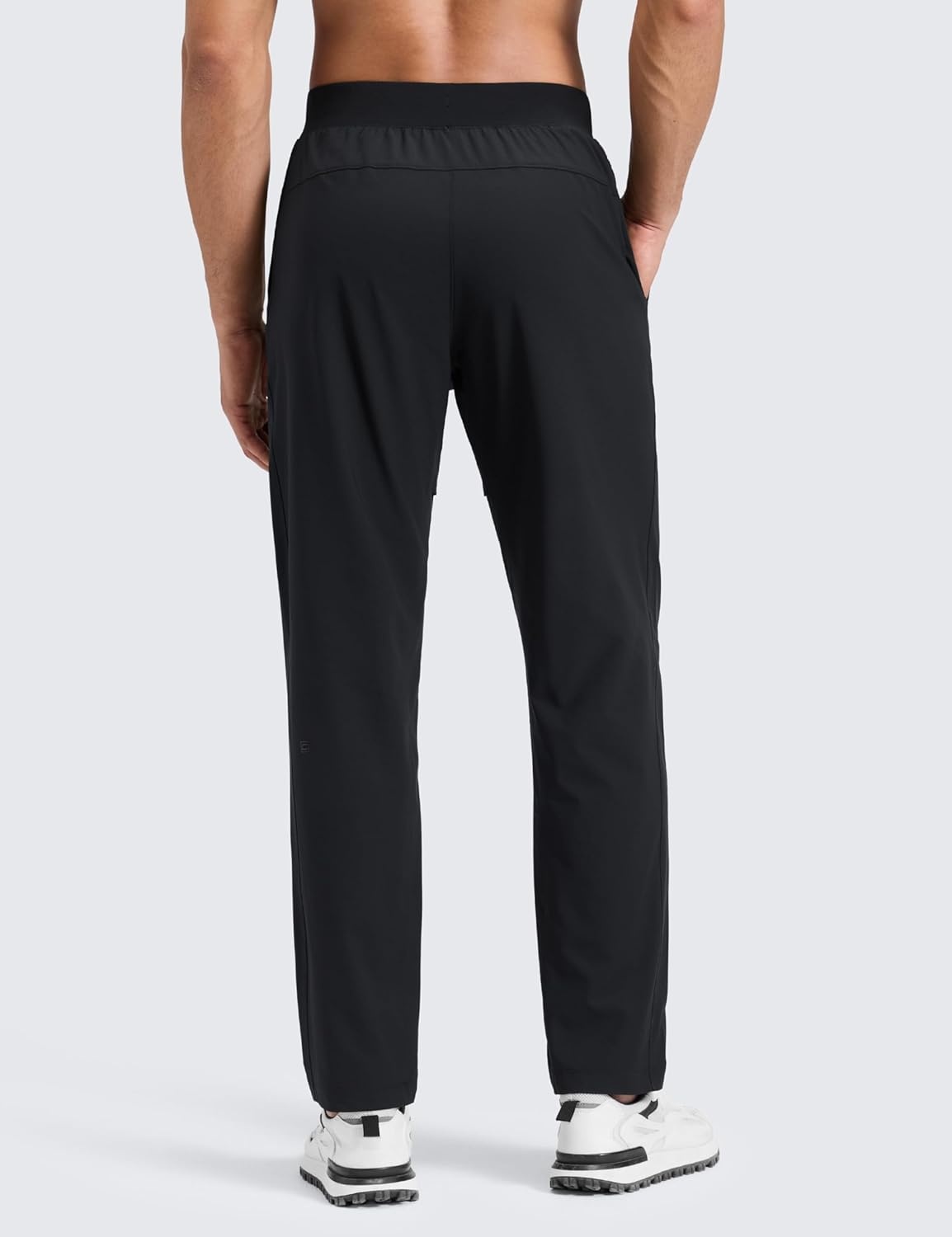 image:imageCRZ YOGA Workout Motion Pants for Men 30 Quick Dry SweatWicking Athletic Casual Daily Joggers Trouser with PocketsBlack