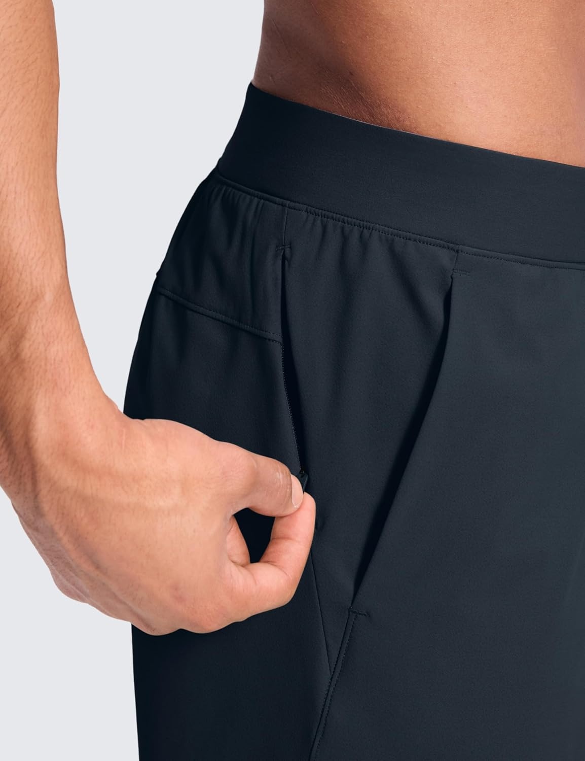 image:imageCRZ YOGA Workout Motion Pants for Men 30 Quick Dry SweatWicking Athletic Casual Daily Joggers Trouser with PocketsTrue Navy