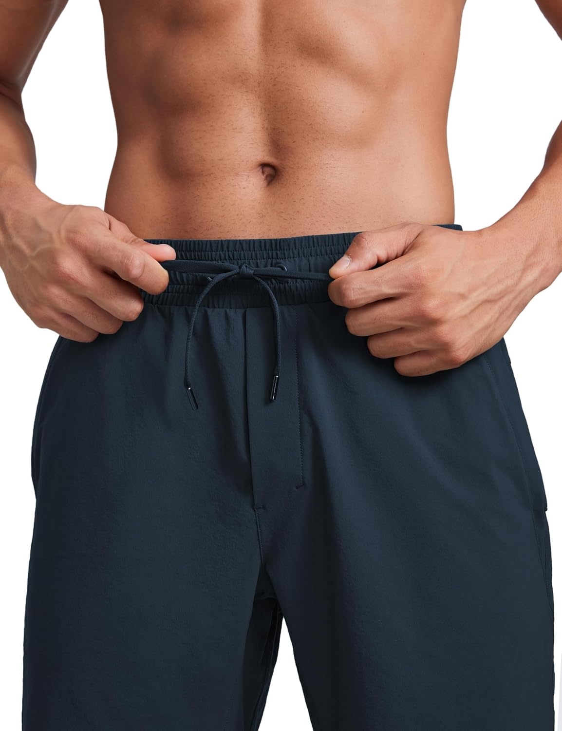 image:imageLightweight Water Resistant Shorts 7 with Zip PocketsTrue Navy