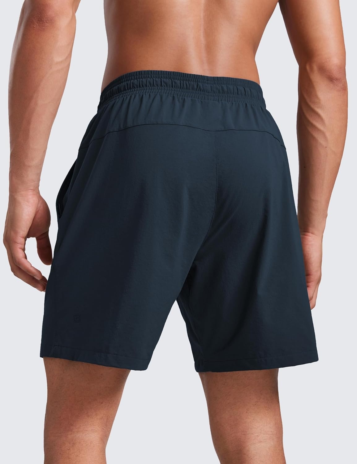 image:imageLightweight Water Resistant Shorts 7 with Zip PocketsTrue Navy