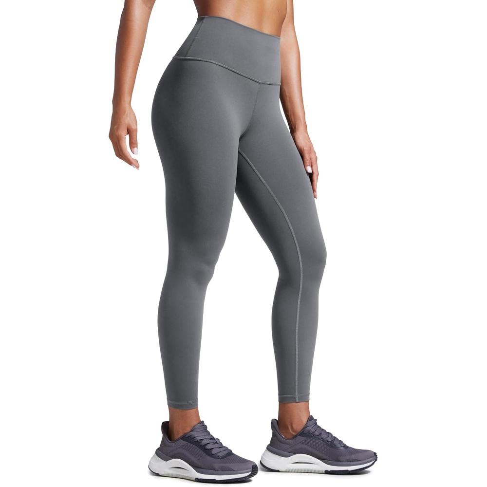 image:imageCRZ YOGA Butterbreeze Workout Leggings 25 High Waisted Athletic Gym Running Womens Yoga Pants Tummy ControlLava Smoke Grey