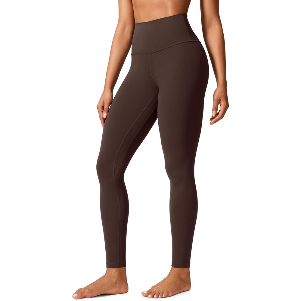 image:imageCRZ YOGA Butterlift Workout Leggings 28 High Waisted Pilates Gym Athletic Womens Yoga Pants Buttery SoftHot Fudge Brown
