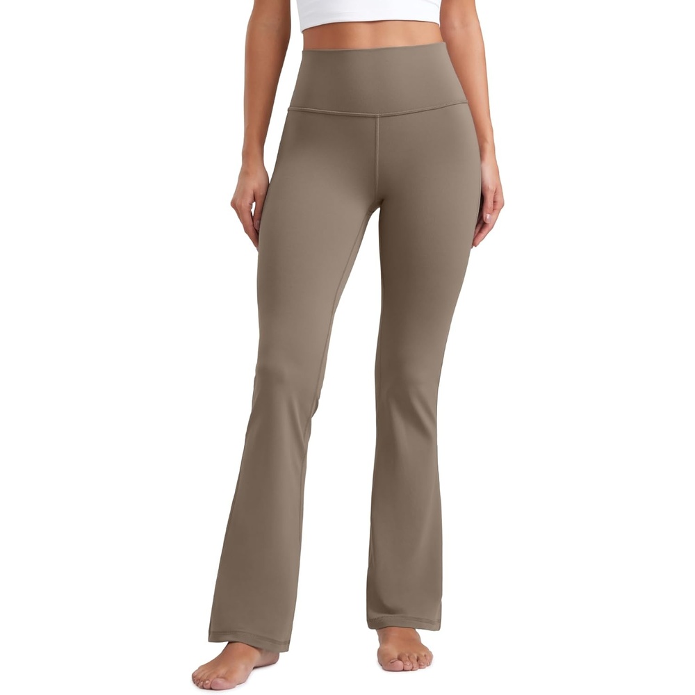 image:imageCRZ YOGA Butterluxe Flare Leggings 2930532335 High Waist Bootcut Wide Leg Lounge Womens Yoga Pants with PocketNomad Grey